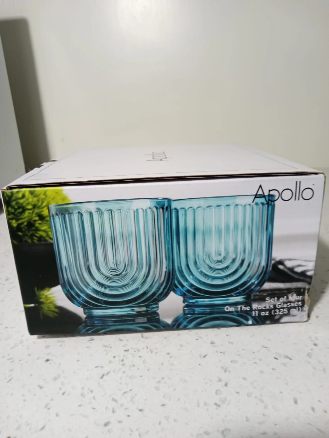 Apollo On The Rocks Glasses, Set of 4, 11 oz - photo 2