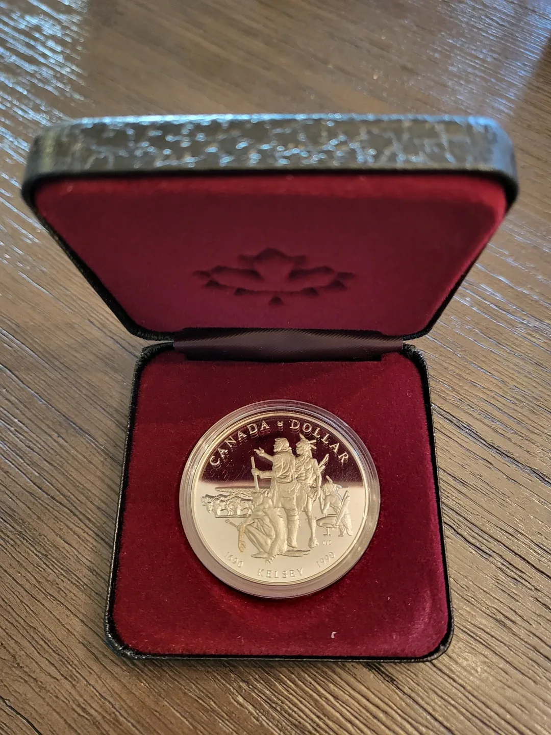 1990 Canada Dollar - Henry Kelsey 300th Anniversary image indicator(4)