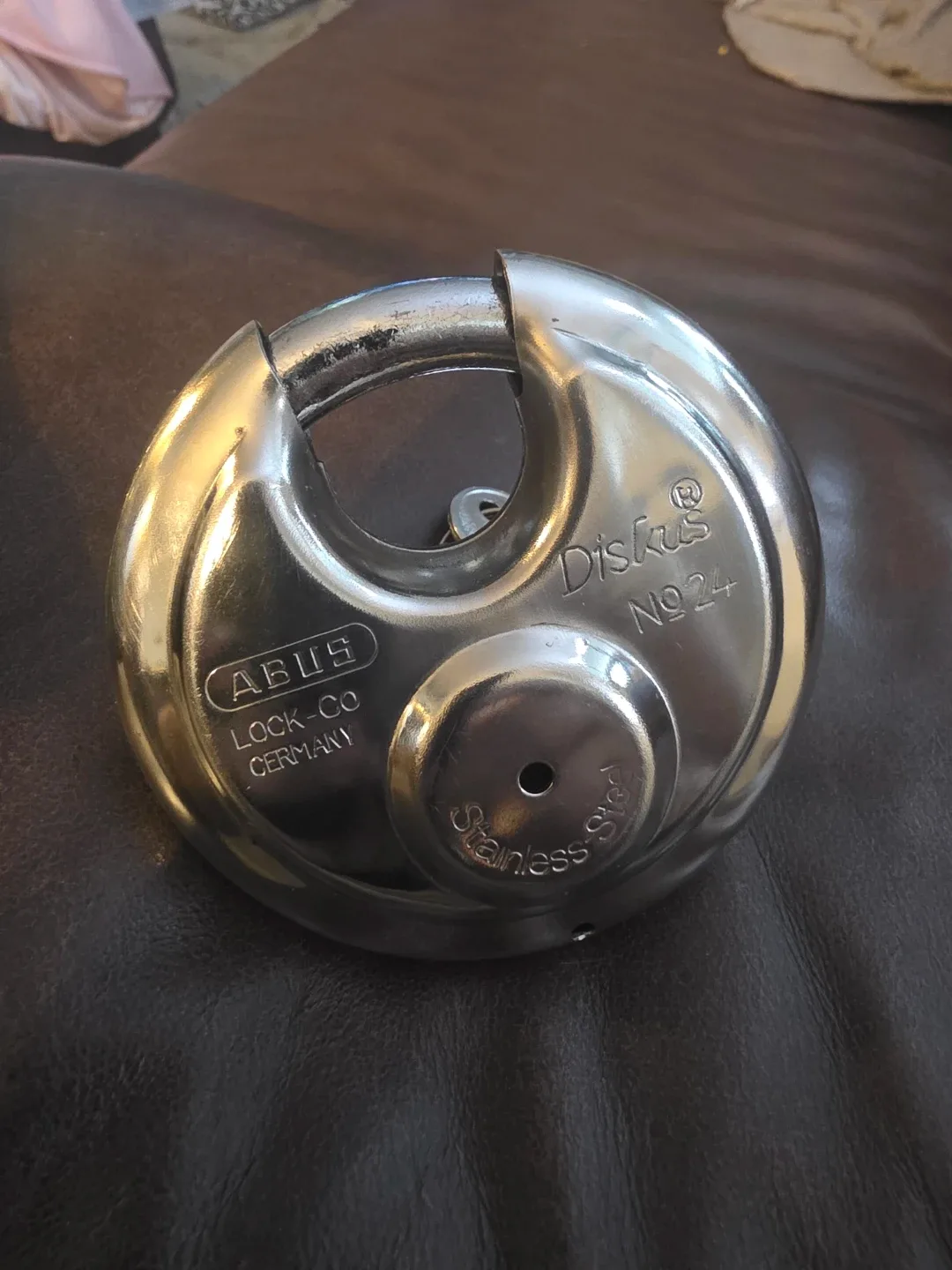 Stainless Steel Padlock image indicator(2)