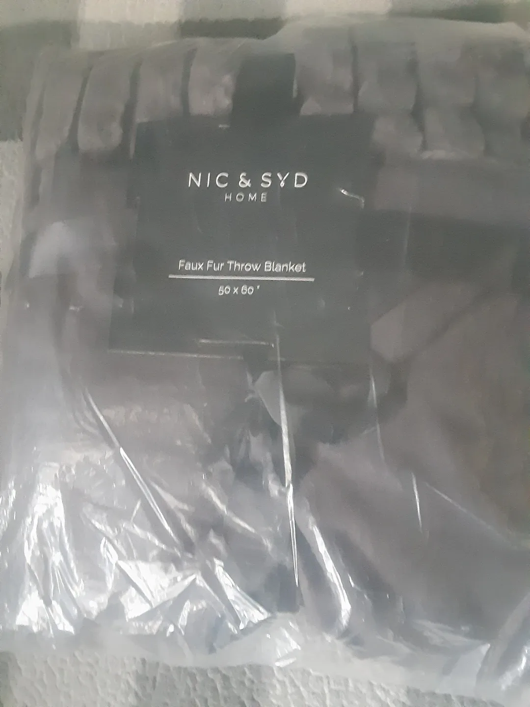 NIC & SYD Home Faux Fur Throw Blanket 50x60 image indicator(6)