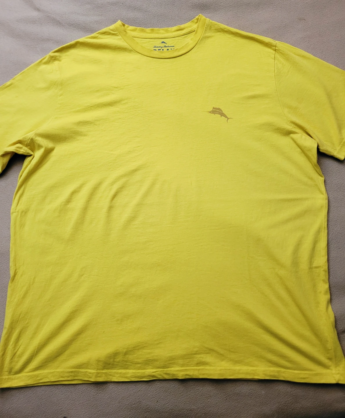 Tommy Bahama Yellow T-Shirt XXL🥕