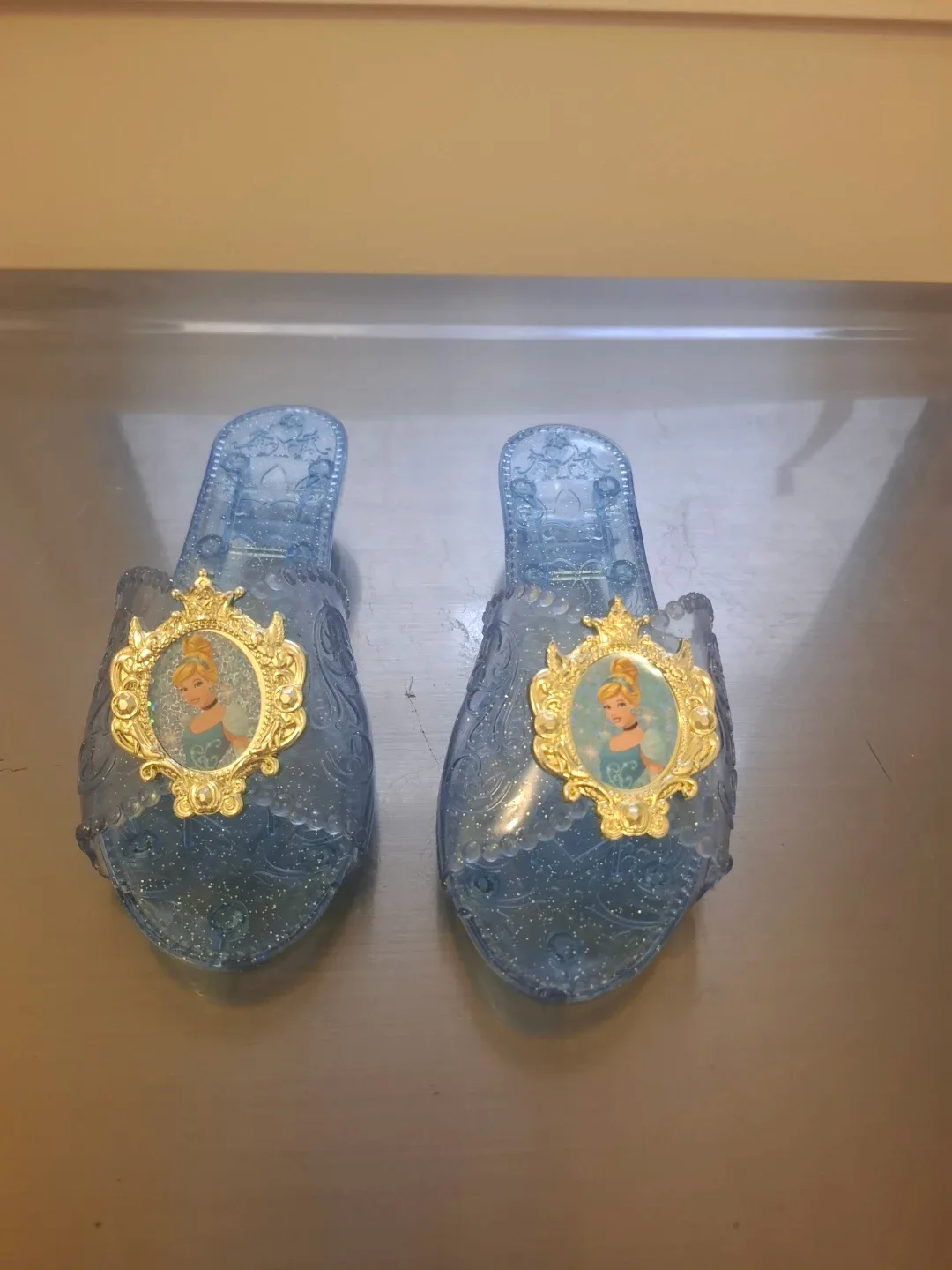 Disney Cinderella Costume Shoes - Size 11/12 thumbnail