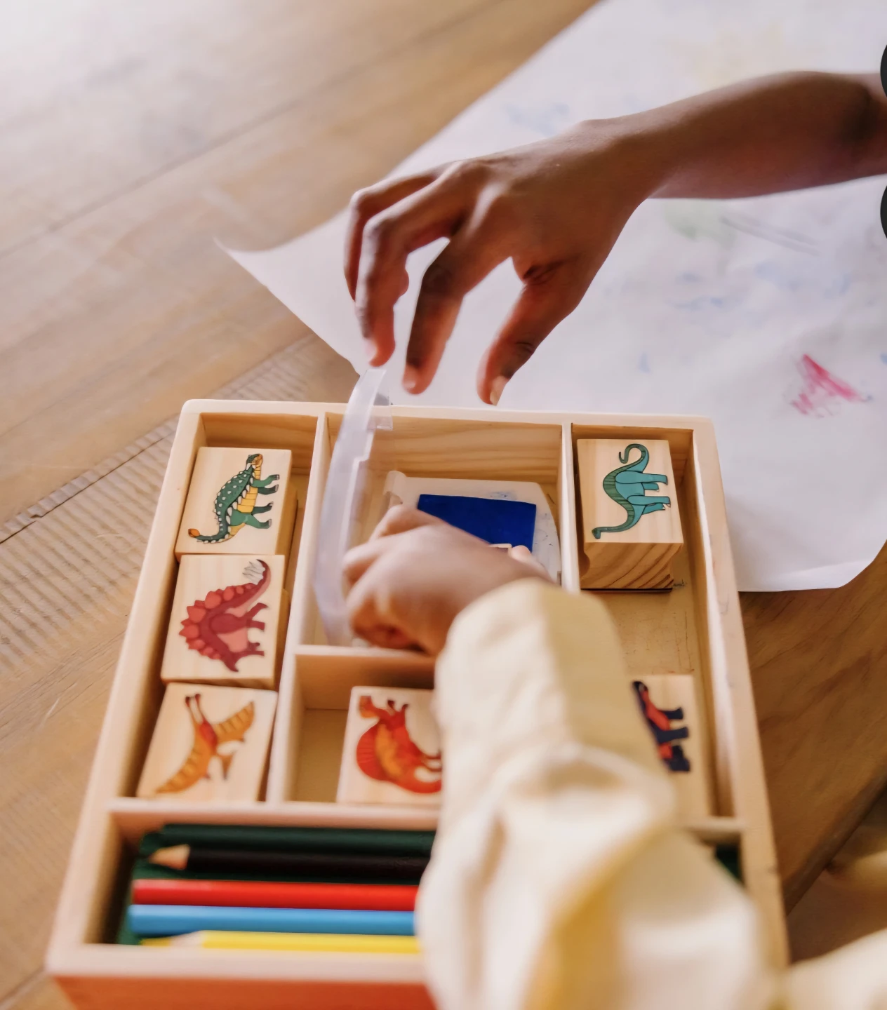 Melissa & Doug Dinosaur Stamp Set (4+) - photo 2