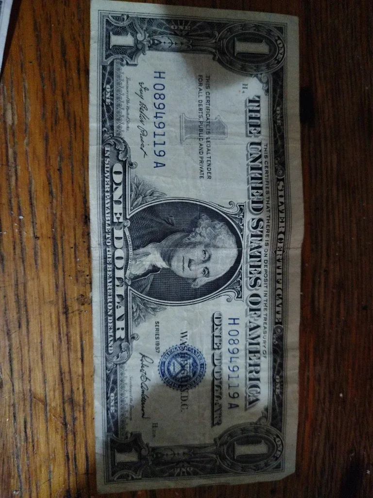 Vintage US Currency & Silver Dollar image indicator(6)