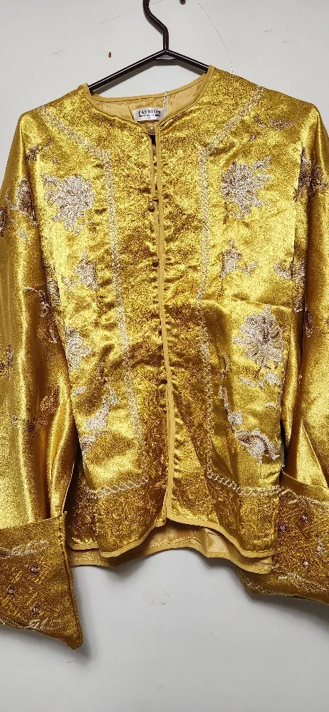 New Gold Embroidered Jacket image indicator(2)