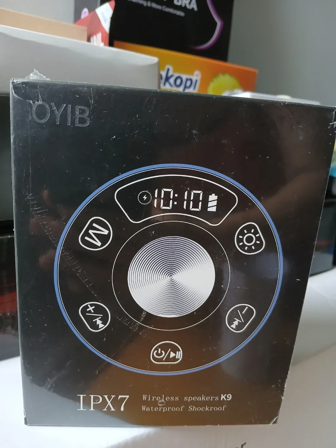 OYIB Bluetooth Shower Speaker - Waterproof & Portable image indicator(2)