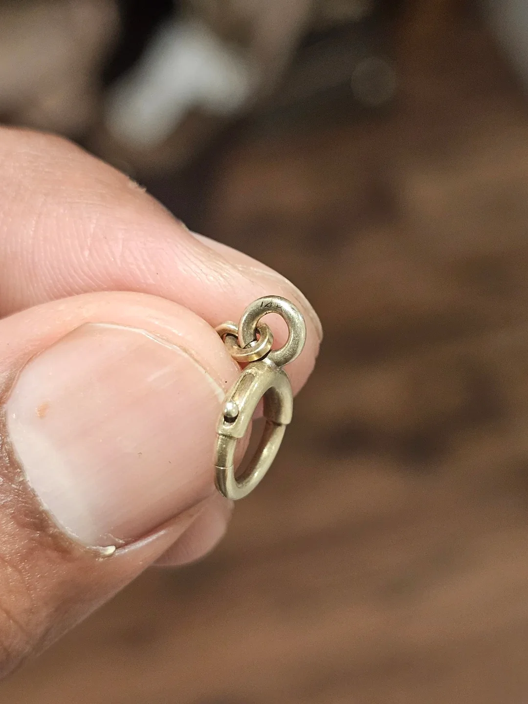 Vintage 14 Gold Chain Necklace image indicator(2)