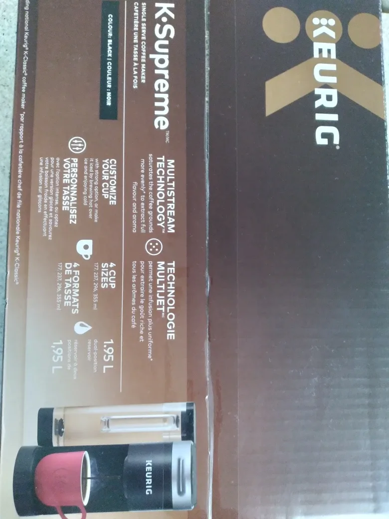 Keurig K-Supreme Single Serve Coffee Maker - Black image indicator(3)