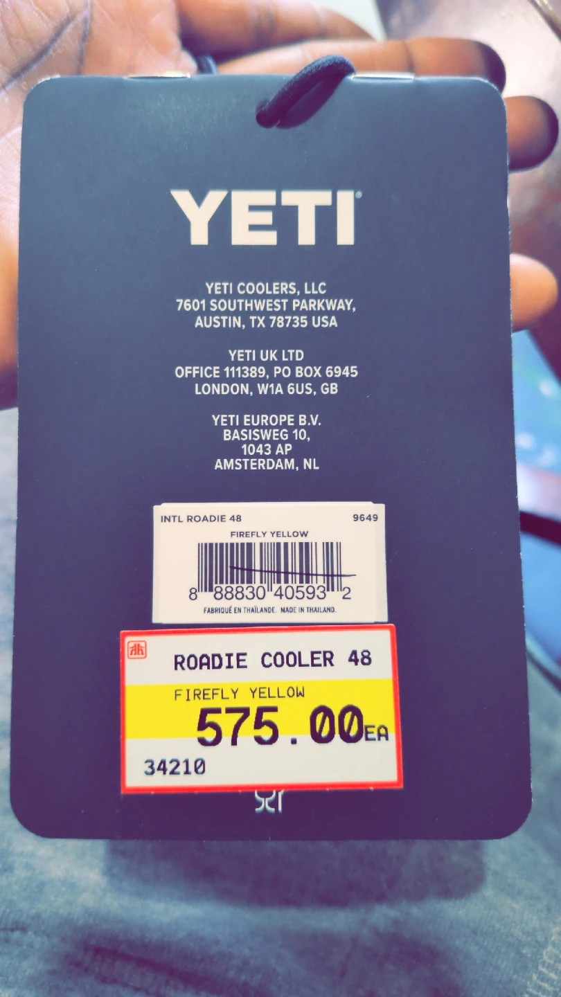 Yeti Roadie 48 Wheeled Cooler - Firefly Yellow - photo 3