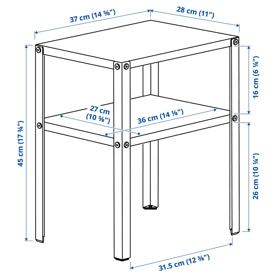 (Used) Side table - photo 2