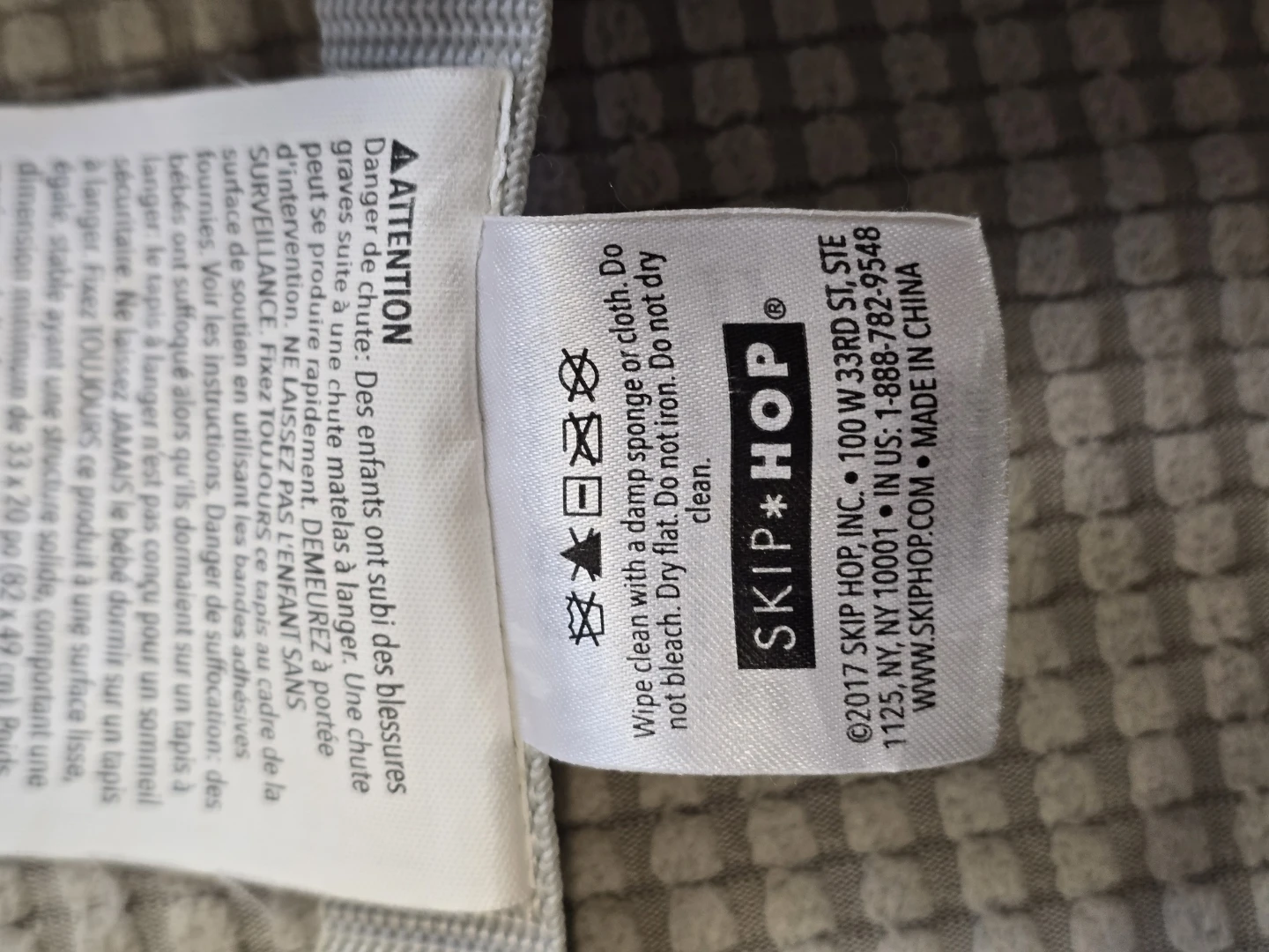 Skip Hop Wipe Clean Changing Pad - photo 5