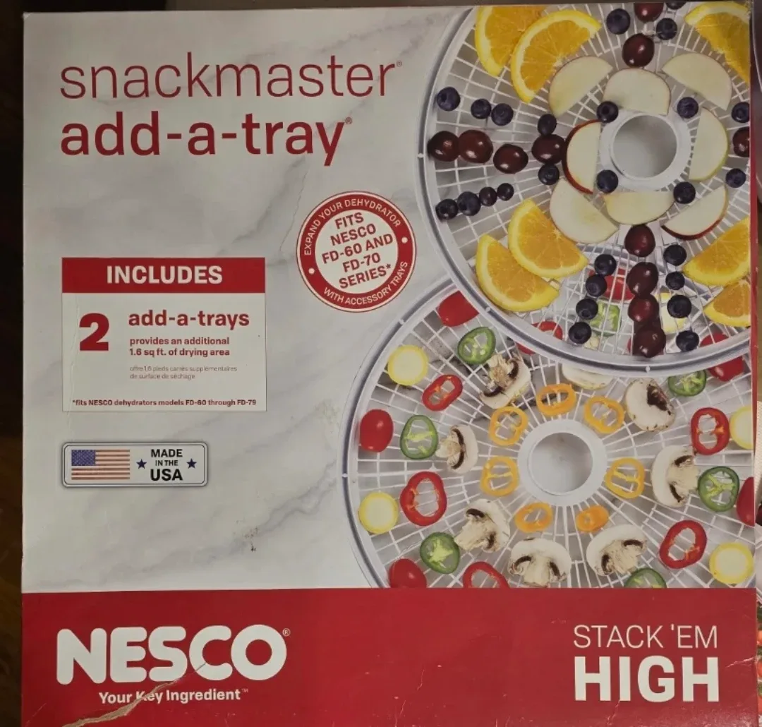 Nesco Food Dehydrator with Add-a-Tray image indicator(4)