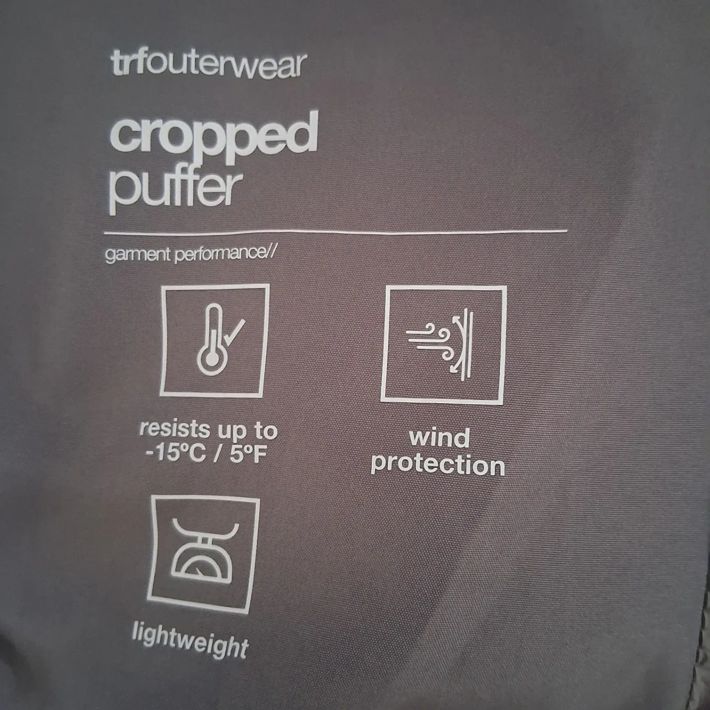 Zara Silver Puffer Sz S, Fits M image indicator(5)