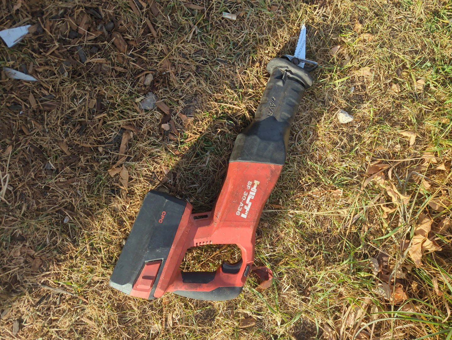 Hilti SR 30-A36 Cordless Reciprocating Saw