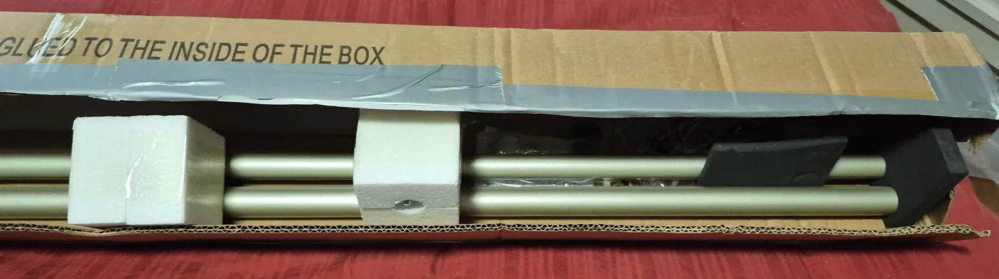 Vimayta Curtain Rod 72-144 Inches - Matte Silver image indicator(9)