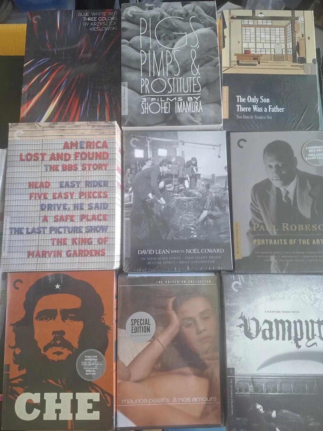 Various Criterion Collection & Eclipse DVDS All New & Sealed image indicator(7)