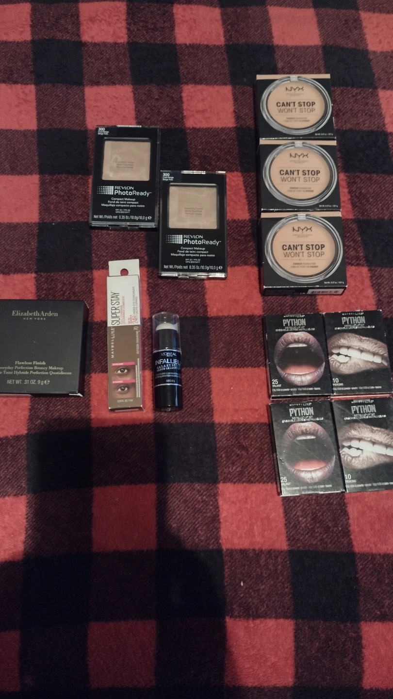 Makeup Lot: Elizabeth Arden, Revlon, Maybelline, NYX