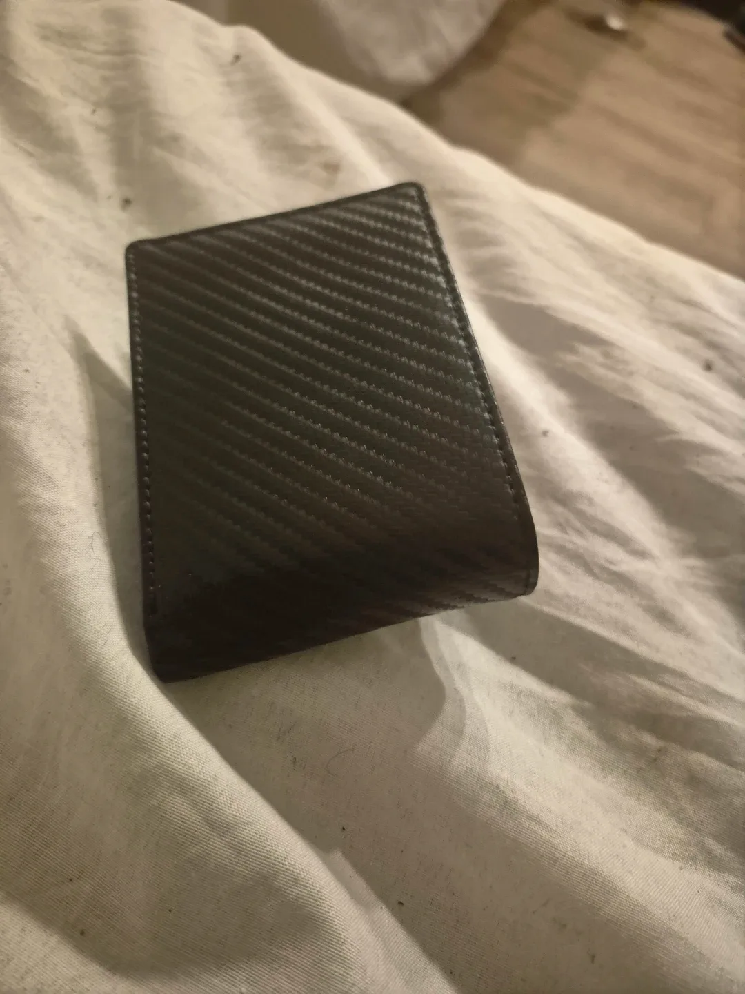 Black Carbon Fiber Wallet