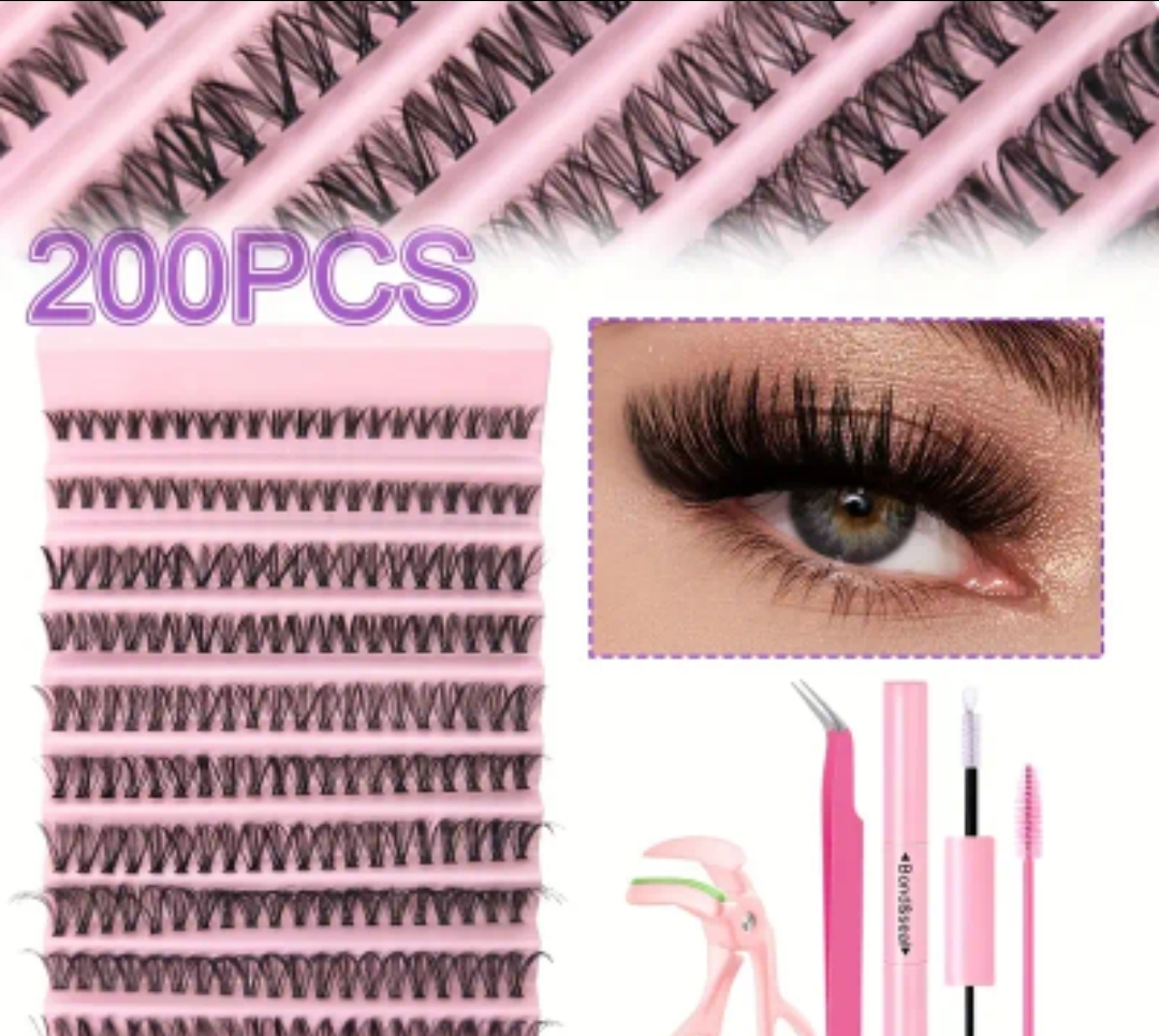 ✨ DIY Cluster Eyelash Extension Kit – Salon Results at Home! ✨ - photo 5