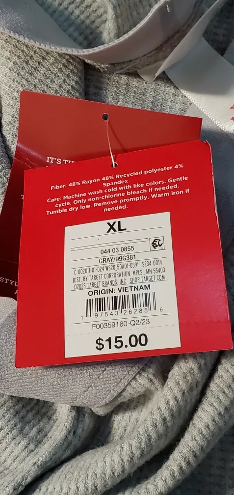 Target Gray Thermal Pants - XL image indicator(5)