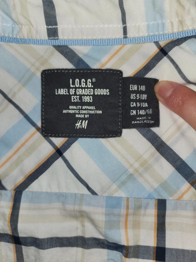 Kids plaid button-up image indicator(3)