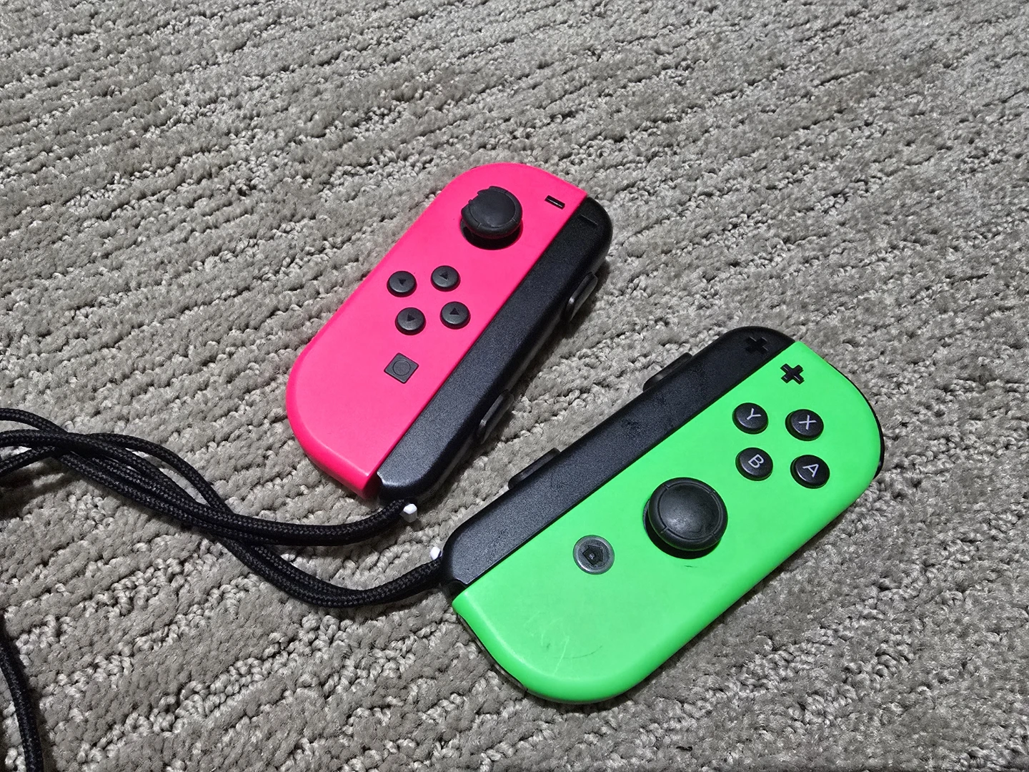 Nintendo Switch Console with Neon Joy-Cons - photo 2