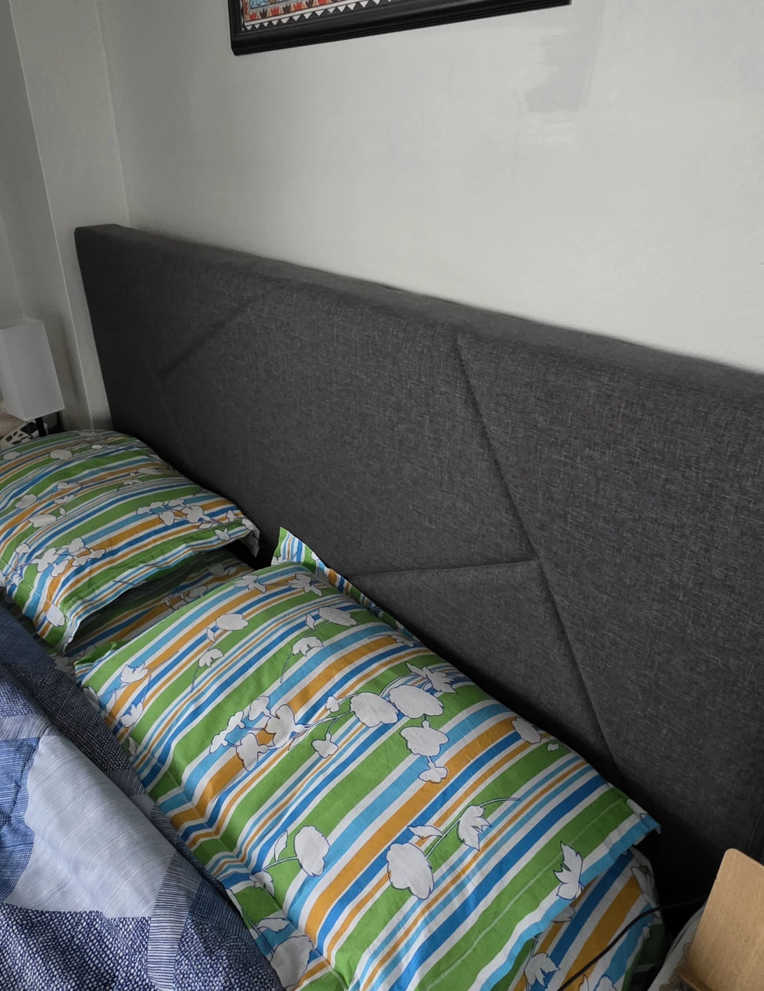 Queen Bed Frame - Gray ( MOVING SALE) - photo 5