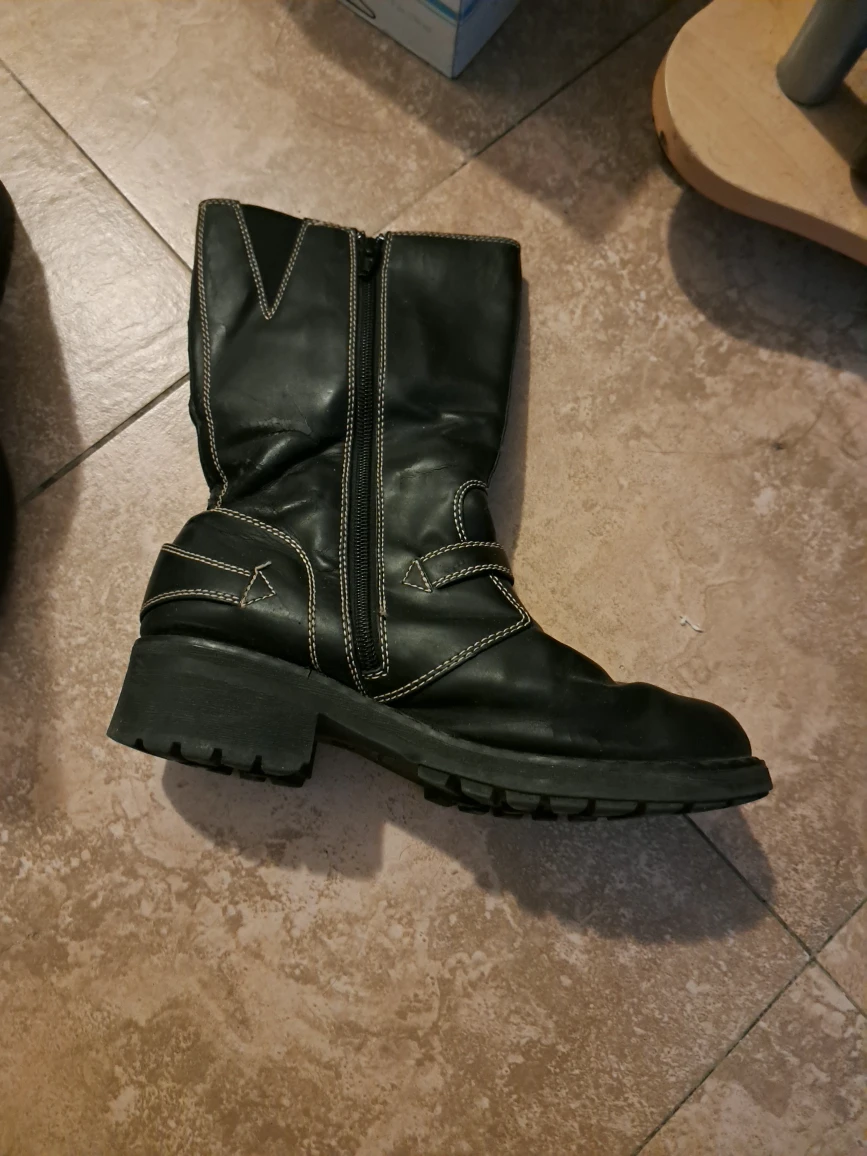 Lower East Side Black Boots - Size 7.5 - photo 2