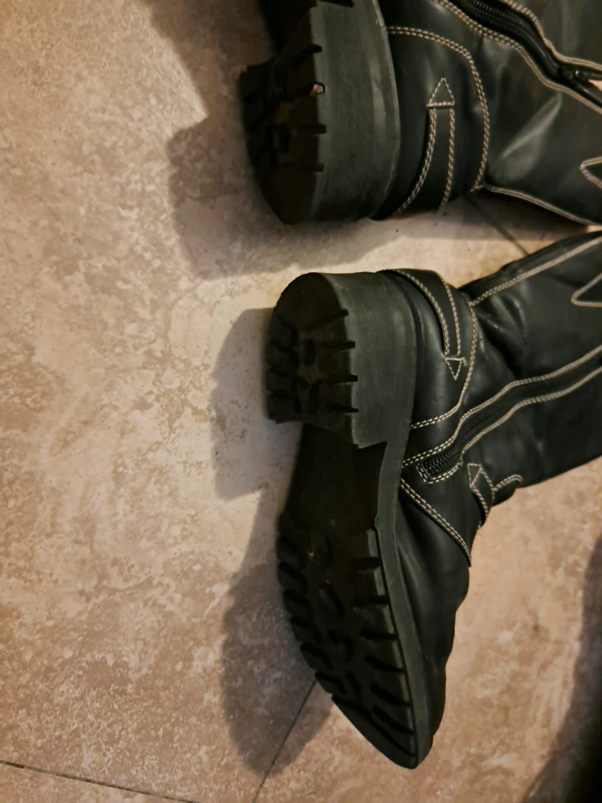 Lower East Side Black Boots - Size 7.5 - photo 4