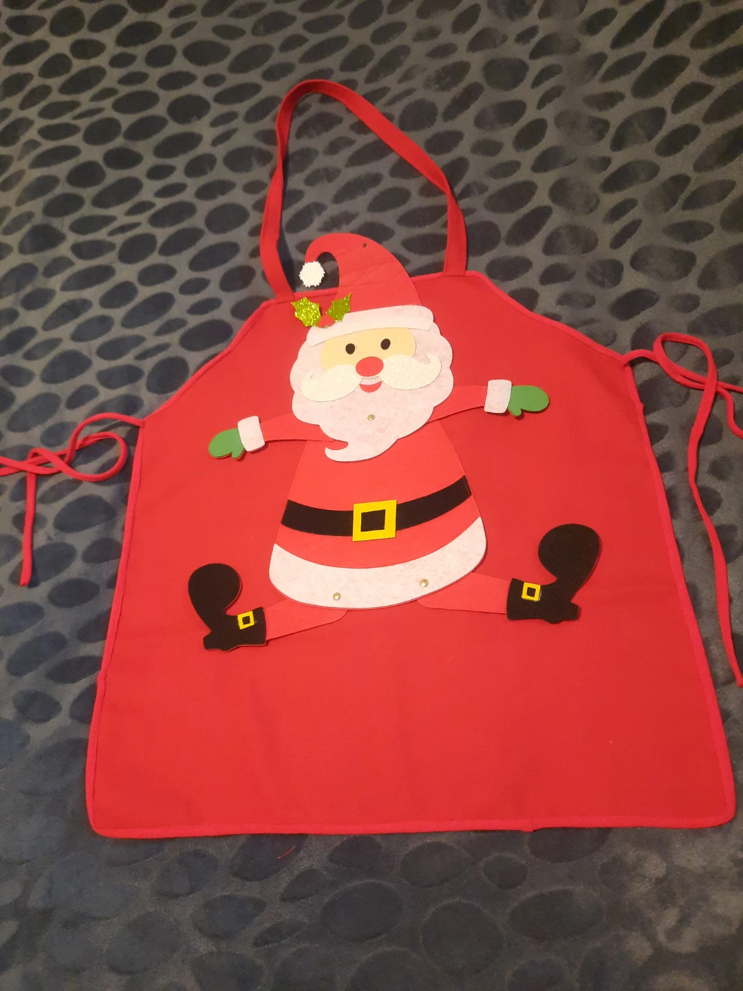 Red Santa Apron - Christmas Cheer! - photo 3