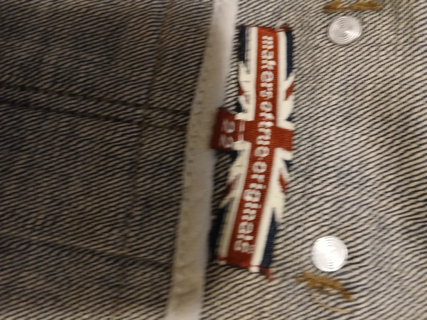 Makers of True Originals Denim Jacket made in england image indicator(3)