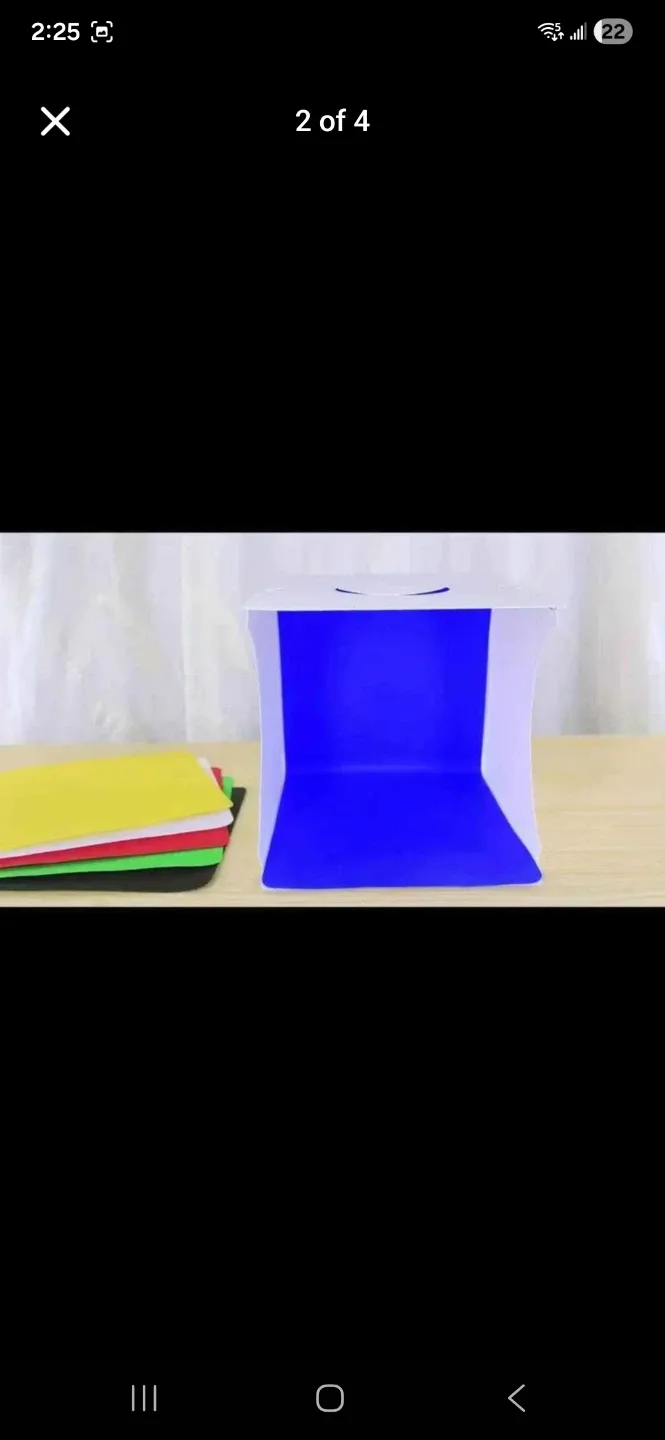 PULUZ Photo Light Box Studio image indicator(3)