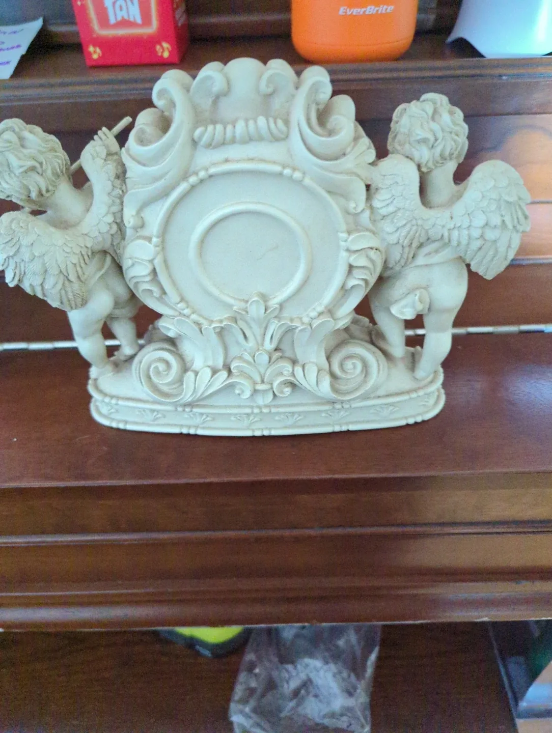 🥕Angel Cherub Table Clock image indicator(2)