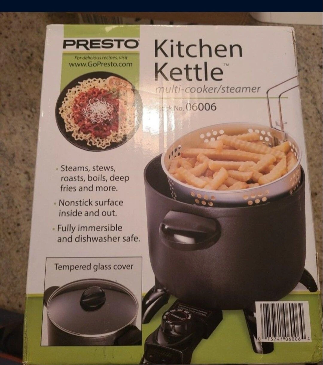 Presto Kitchen Kettle Multi-Cooker/Steamer (New)