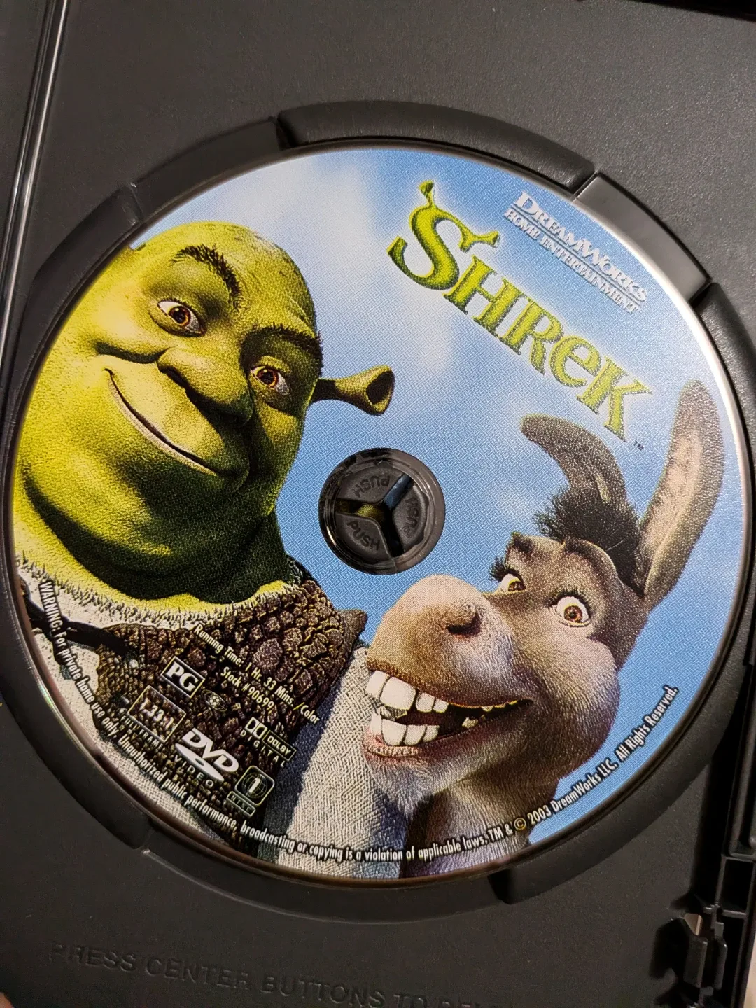 Shrek DVD - Dreamworks Animation image indicator(3)