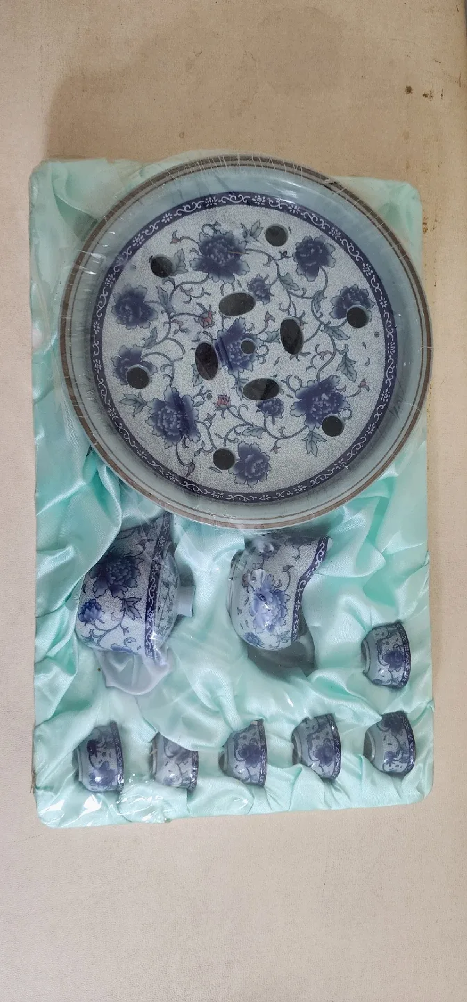 Tea Set with Tray, New in Box 🥕 thumbnail