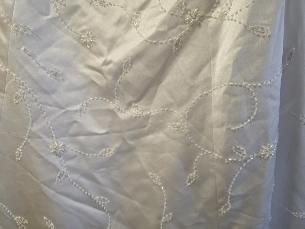 Alfred Angelo Wedding Dress, Veil, and Gloves Set - photo 5