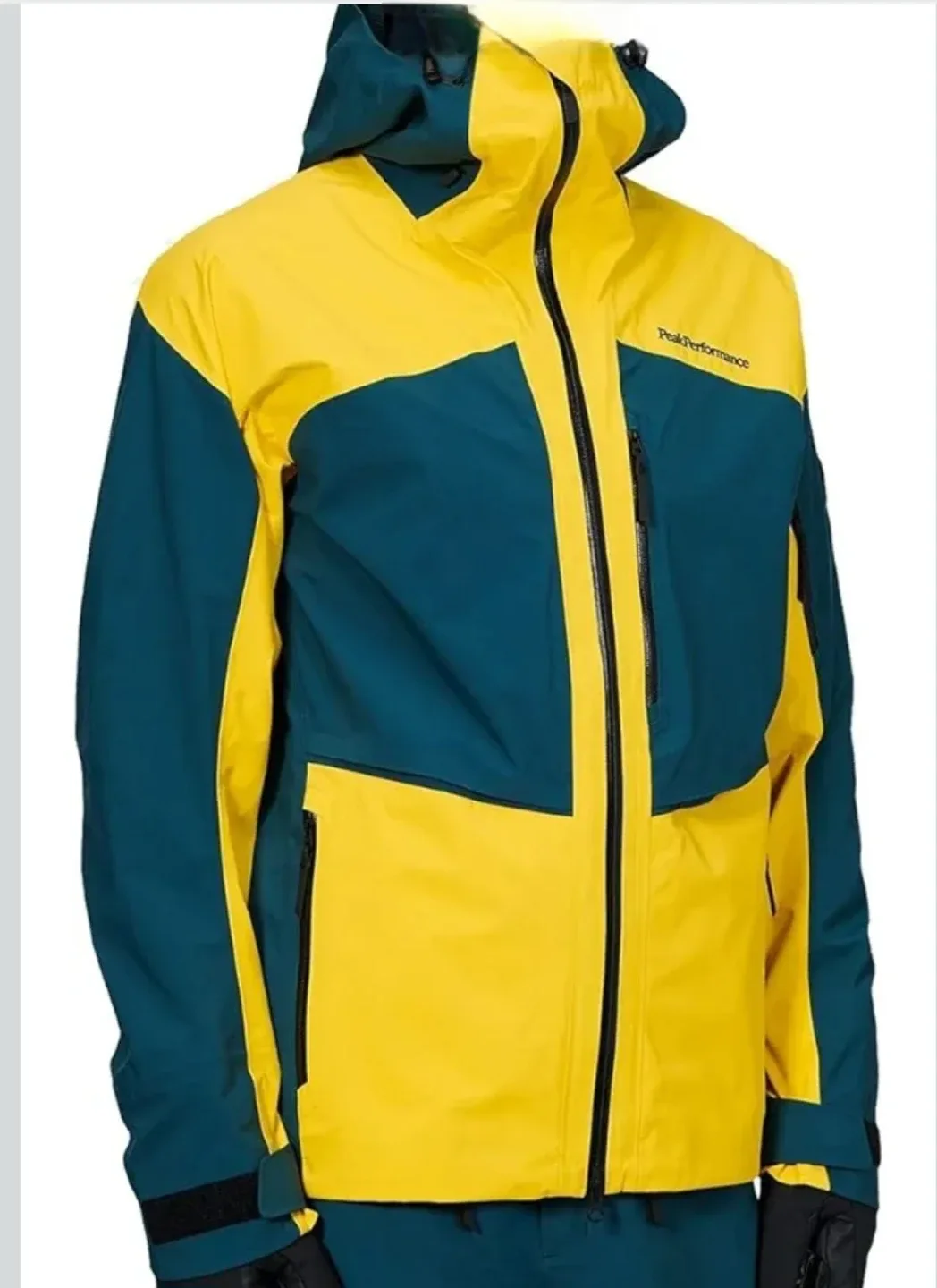 Peak Performance Ski Jacket - Yellow/Teal image indicator(2)