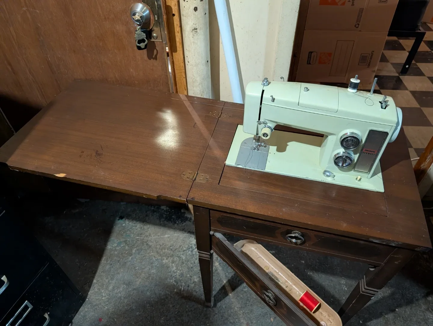 Sears Kenmore Sewing Machine Table image indicator(6)