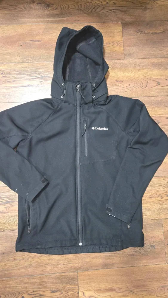 Columbia Black Softshell Jacket