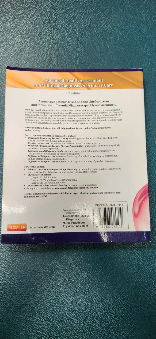 Advanced Health Assessment Textbook image indicator(3)