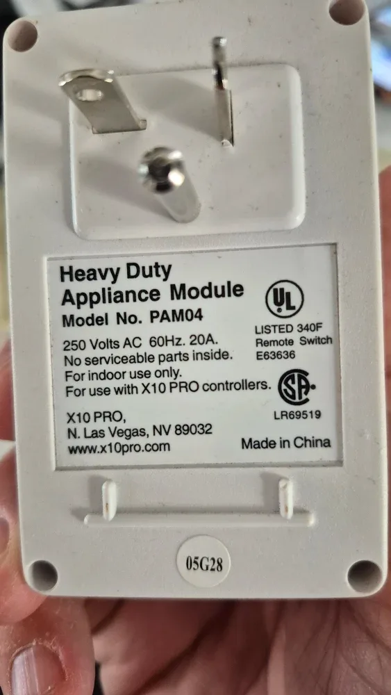 X10 Smart Home heavy duty Appliance module image indicator(6)