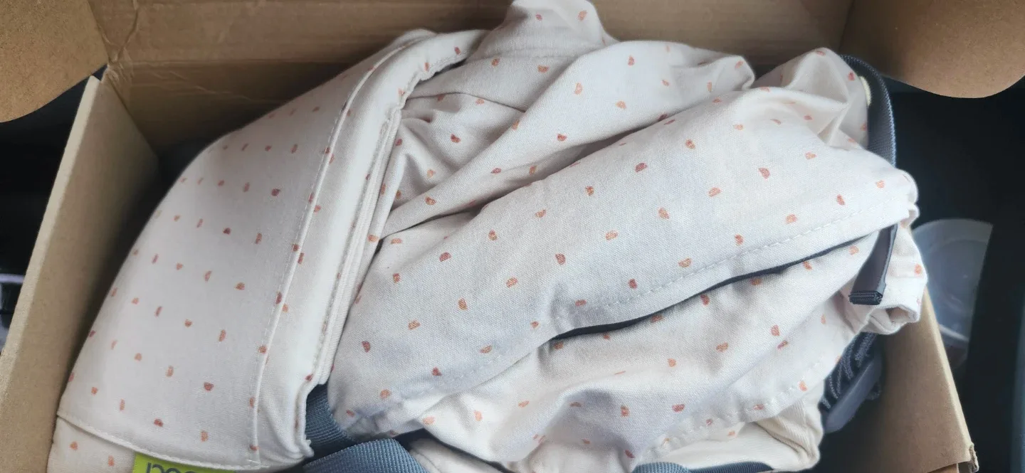 Boba X Baby Carrier - Ecru Hemispheres image indicator(3)