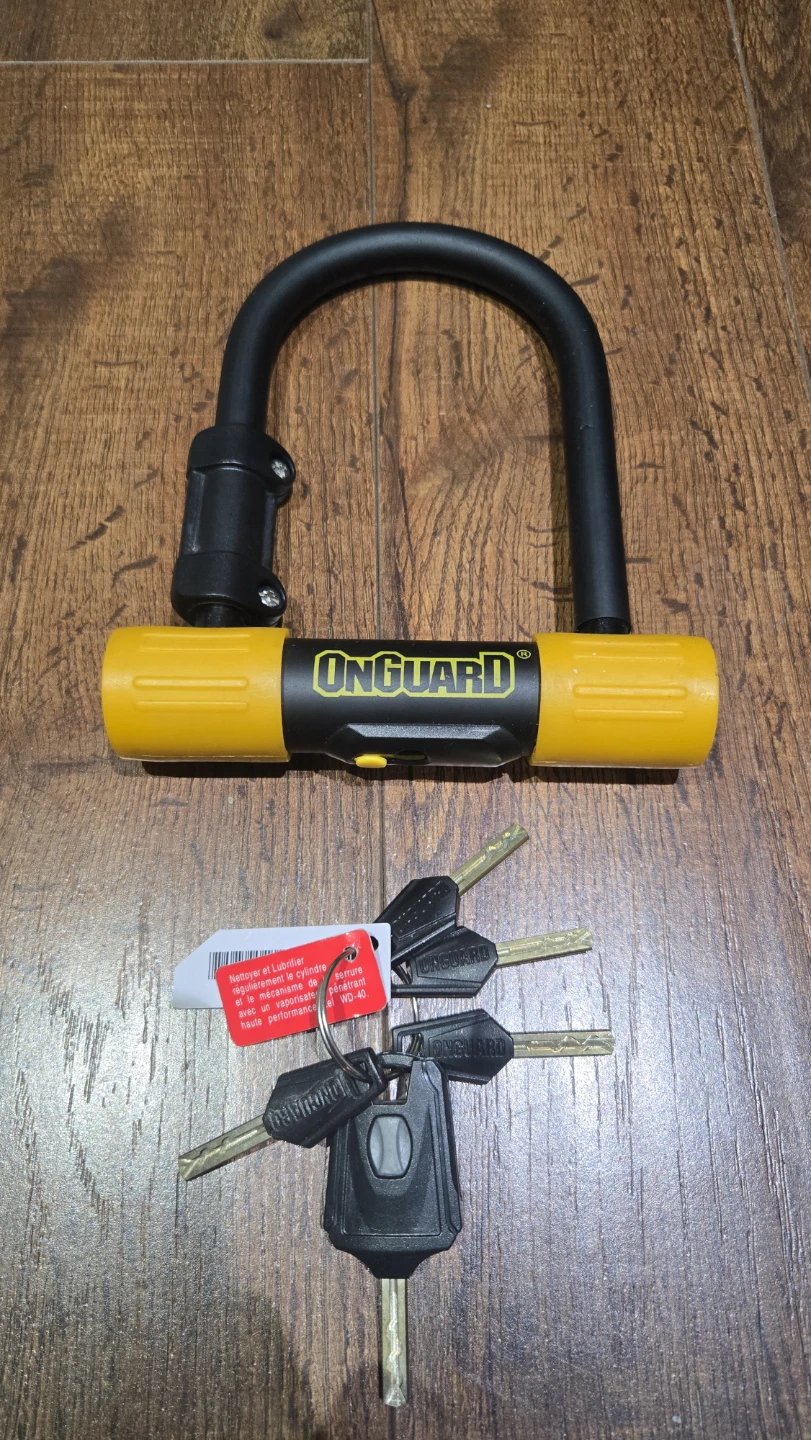 OnGuard U-Lock with Keys