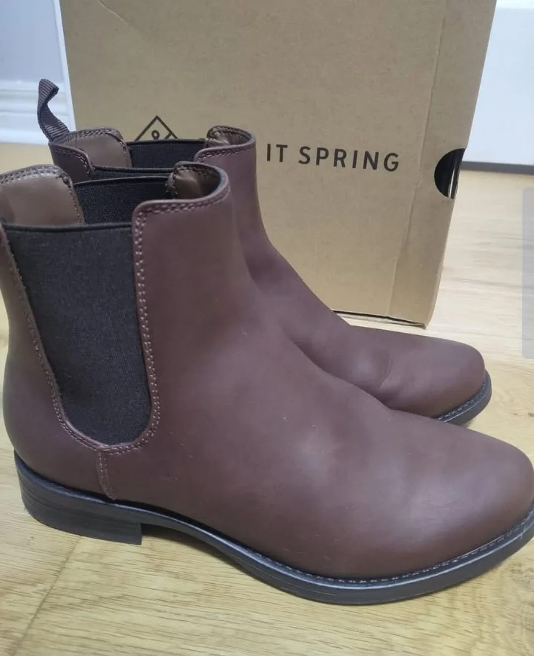 Call It Spring Chelsea Boots (brown) - Size 7 image indicator(2)
