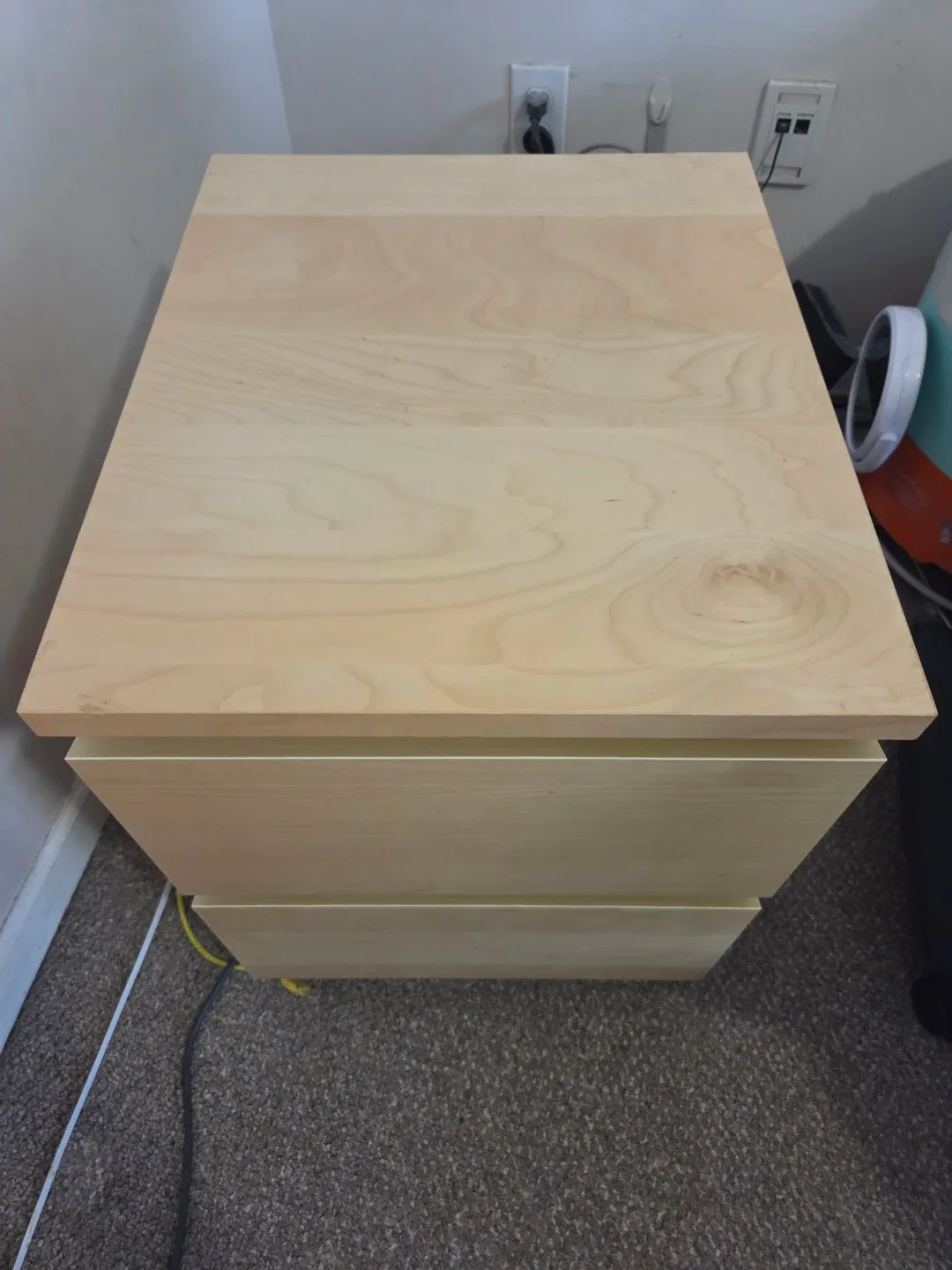 IKEA Malm 2-Drawer Chest - Light Brown image indicator(3)