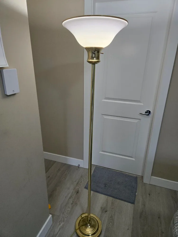 Gold Finish Floor Lamp image indicator(2)