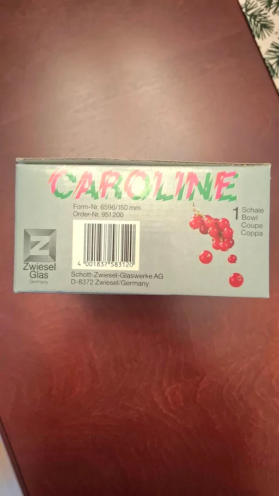 Zwiesel Glas "Caroline " Crystal Bowl image indicator(8)