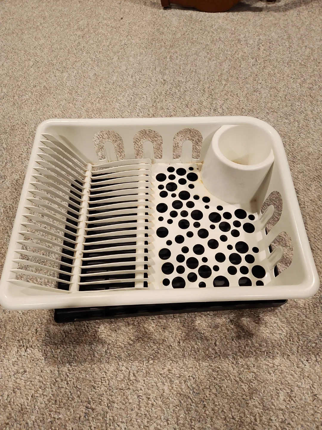 Dish Drying Rack - White used