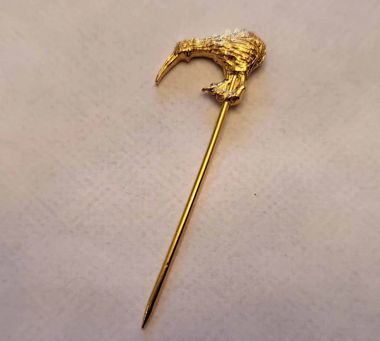 Vintage Gold Kiwi Bird Pin
